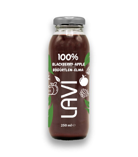 Lavi 100% Blackberry-Apple Juice 250 ml