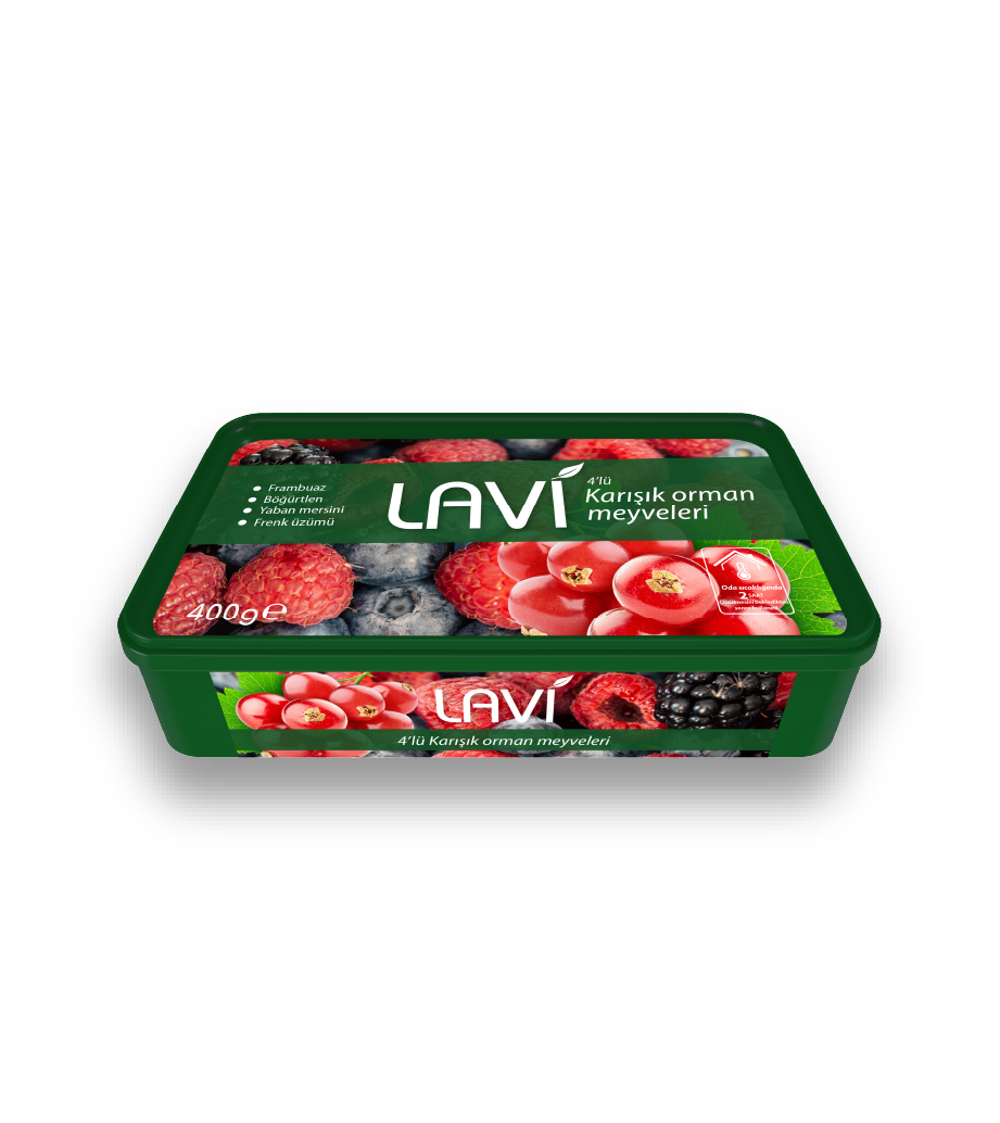  Lavi 4-Pack Mixed Forest Fruits 400g